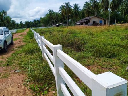 ขาย ที่ดิน ติดถนนใหญ่และชายหาดส่วนตัวละแม 65 ตร.วา มีระบบน้ำประปา และระบบไฟฟ้าเข้าถึง รูปที่ 5