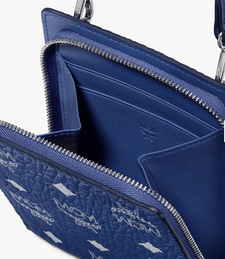 กระเป๋า mcm สีน้ำเงิน รูปที่ 3
