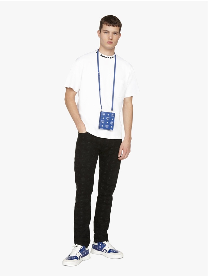 กระเป๋า mcm สีน้ำเงิน รูปที่ 6