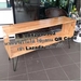 รูปย่อ TV Consoleชั้นวางทีวี ขาเหล็กแข็งแรง ขนาด 120ย×30ล×70ส140ยx35ลึกx70ส ซม. ไม้พารา 1820มิล รูปที่4