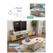 รูปย่อ Cozy Living Mall ชั้นวางทีวี โต๊ะวางทีวี ชั้นวางโทรทัศน์ โต๊ะกาแฟ ชั้นวางของอเนกประสงค์ ขนาด 56x45x15CM โต๊ะวางของ ชั้นวางของโชว์ Tv shelf รูปที่3