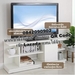 รูปย่อ WINNER FURNITURE HMUCHP TV CABINET 120 CM.  WHITE รูปที่4