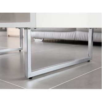 INDEX LIVING MALL PLAY MINI Coffe Table HiGloss 80 cm.  White รูปที่ 1