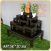 รูปย่อ โต๊ะหมู่บูชาไม้สัก หมู่ 9 หน้า 5 905070 ซม. รวมฐาน ไม้สัก สีดำเงา รูปที่2