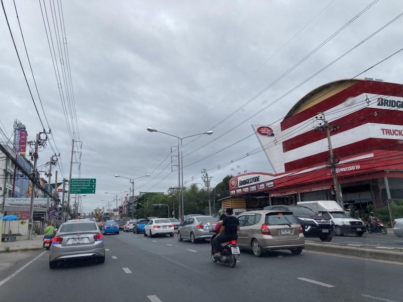 ขายที่ดิน 5-2-63ไร่ ติดถนนติวานนท์-ปากเกร็ด  ขายยกแปลงหรือแบ่งได้ รูปที่ 1