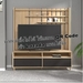 รูปย่อ Inhome Furniture ชั้นวางทีวี พร้อมชั้นโชว์ W160xD40xH178 รุ่น SC1612 Inhome Tv entertainment unit W160xD40xH178 SC1612 รูปที่4