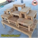 รูปย่อ TMD โต๊ะหมู่บูชาไม้สักแท้ หมู่ 9 หน้า 6 1005378 ซม รวมฐาน ไม้สัก งานไม่ได้ทำสี รูปที่2