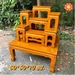 รูปย่อ โต๊ะหมู่บูชาไม้สัก หมู่ 7 หน้า 5 605070 ซม. รวมฐาน ไม้สัก สีย้อมส้มอิฐ รูปที่2