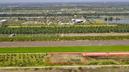 ขาย ที่ดิน ทำเลดี วิวทุ่งนาคลอง8 1 ไร่ โฉนดครุฑแดง ฟรีค่าโอนภาษี รูปที่ 6