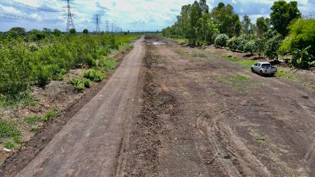 ขาย ที่ดิน โฉนดครุฑแดงฟรีค่าโอนวังน้อย 200 ตร.วา ทำเลดี ติดถนนเลียบคลองหนองน้ำส้ม รูปที่ 5