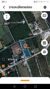 ขาย ที่ดิน ติดถนนบ้านแพ้ว-กระทุมแบนที่ดินติดถนนบ้านแพ้ว 3 ไร่ 1 งาน 34 ตร.วา มีแหล่งน้ำ รูปที่ 4