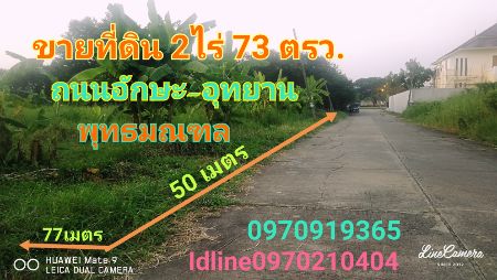 ขาย ที่ดิน ถนนอักษะ-อุทยานที่ดินถนนอักษะ อุทยาน 2 ไร่ 73 ตร.วา ถนนกว้าง เหมาะสร้างที่พักอาศัย อาคารสำนักงาน รูปที่ 3
