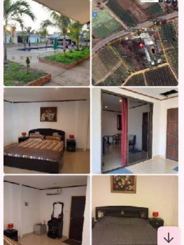 ที่ดิน พร้อมสิ่งปลูกสร้าง รีสอร์ท ติดถนนใหญ่ บรรยากาศดี เพรชบุรี รูปที่ 2