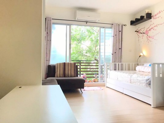 ขาย คอนโด สิริเมโทร รัชดา-วิภาวดี คอนโดมิเนียม 23 ตรม. โชคชัยร่วมมิตร บิวอินท์ กั้นเป็น 1 ห้องนอน แต่งสวย ใกล้ MRT รัชดา รูปที่ 5