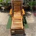 รูปย่อ Sukthongเเพร่ เก้าอี้ระนาดใหญ่ ไม้สักทอง สีไม้ธรรมชาติขัดเคลือบเงา ปรับนั่งนอนได้ 3 ระดับ รูปที่3