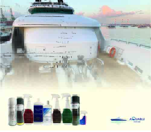 ผลิตภัณฑ์ทำความสะอาดเรือยอร์ช   AQUABLU Yacht Cleaner Product รูปที่ 1