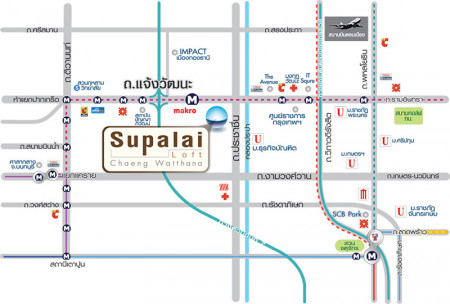 ขาย คอนโด ขาดทุน พร้อมผู้เช่า SUPALAI LOFT แจ้งวัฒนะ 69 ตรม. 2 นอน 2 น้ำ รูปที่ 10
