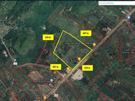 ขาย ที่ดิน ที่ดินอยู่ติดถนนเพชรเกษม ที่ดินขนาดใหญ่ ที่ดิน ประจวบคีรีขันธ์ 97 ไร่ 99 ตร.วา ที่ดินเป็นสวนมะพร้าว รูปที่ 5