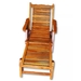รูปย่อ Sukthongเเพร่ เก้าอี้ระนาดใหญ่ ไม้สักทอง ปรับนั่งนอนได้ สีสักน้ำตาลส้ม รูปที่1