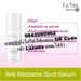 รูปย่อ ♙ของแท้ ส่งฟรี มีโปร La Vita Anti Melasma Spot Serum 10g ครีมลดฝ้า แถม Vital Bright Serum เซรั่มหน้าใส10g La vitta✌ รูปที่4