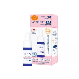 SOS VC SERIES 20 PURE SERUM 10 ml เซรั่มวิตามินซีเข้มข้นบริสุทธิ์ รูปที่ 1