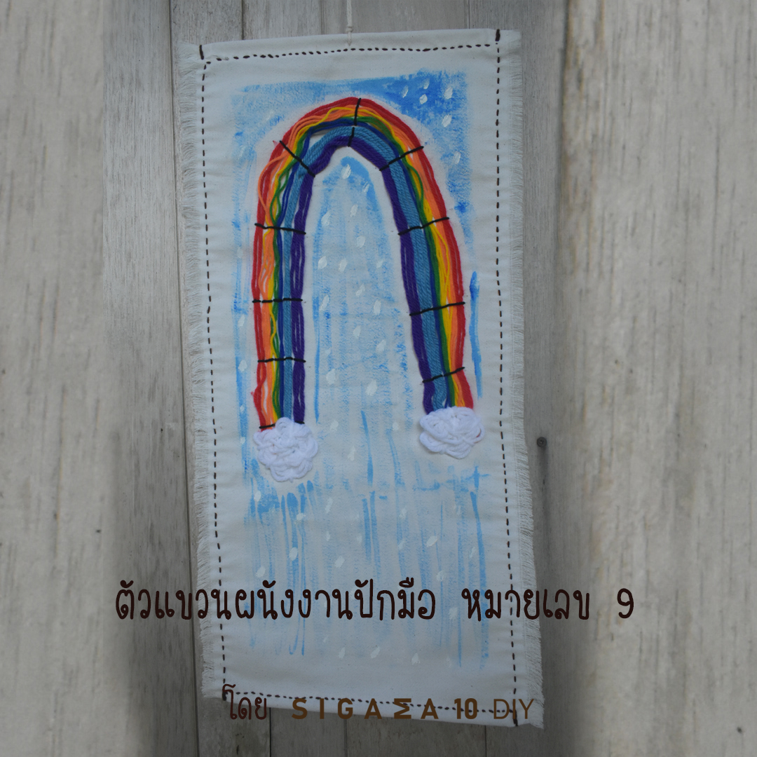 ภาพปัก แขวนตกแต่งผนังบ้าน ลาย 6-12 รูปที่ 6