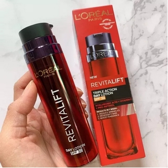 🔥ตัวใหม่🔥L’Oreal Paris Revitalift Triple Action Day Lotion SPF30 รูปที่ 1