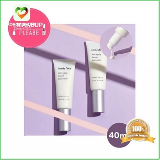 Free Shipping Innisfree Antiaging Serum Suncreen 50+ +++ 40ml เซรั่มกันแดดต้านริ้วรอยอินนิสฟรี โปรฯต่อเนื่องกันเลย รูปที่ 1