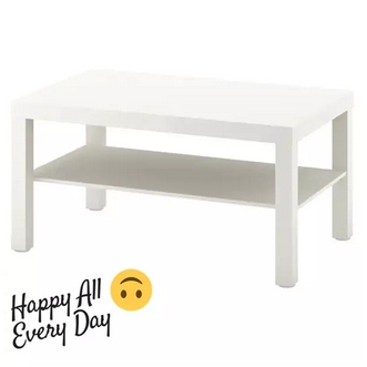 IKEA อิเกีย โต๊ะกลางโซฟา โต๊ะกลาง โต๊ะกลางอิเกีย โต๊ะเอนกประสงค์ 90x55 ซม. LACK ลัค Coffee table 90x55 cm รูปที่ 1
