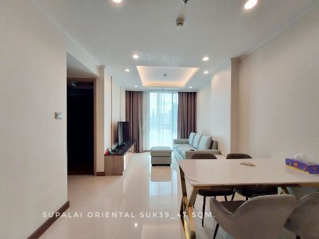 ให้เช่า คอนโด fully furnished 1 bedroom unblocked view Supalai Oriental สุขุมวิท 39 47 ตรม. close to EmQuartier รูปที่ 1