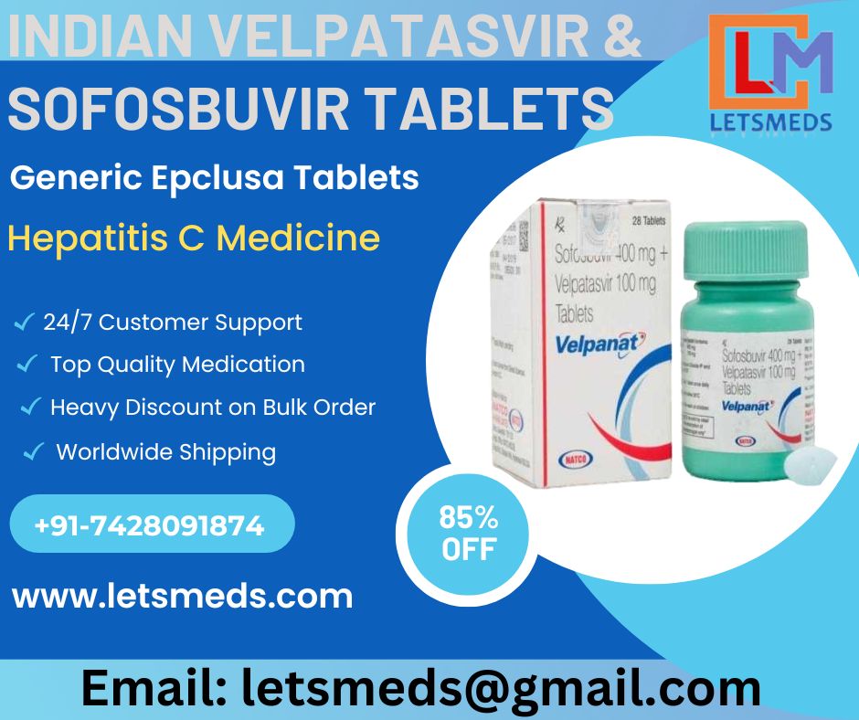 รูปภาพ Indian Velpatasvir and Sofosbuvir Tablets Wholesale Supplier Philippines, Singapore