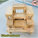 รูปย่อ TMD โต๊ะหมู่บูชาไม้สักแท้ หมู่ 7 หน้า 6 70x55x80 ซม รวมฐาน ไม้สัก งานไม่ได้ทำสี รูปที่3