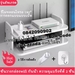 รูปย่อ Router Storage Rack PVC Box Shelf Wifi Box Rack Router Rack WallMounted Rack Waterproof Mildew Proof No Need to Punch TV Wifi Box Router Organiser รูปที่4