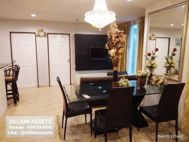 ให้เช่า คอนโด 2 ห้องนอน อโศก For Rent 2 Bedroom Condo at Asoke รูปที่ 1