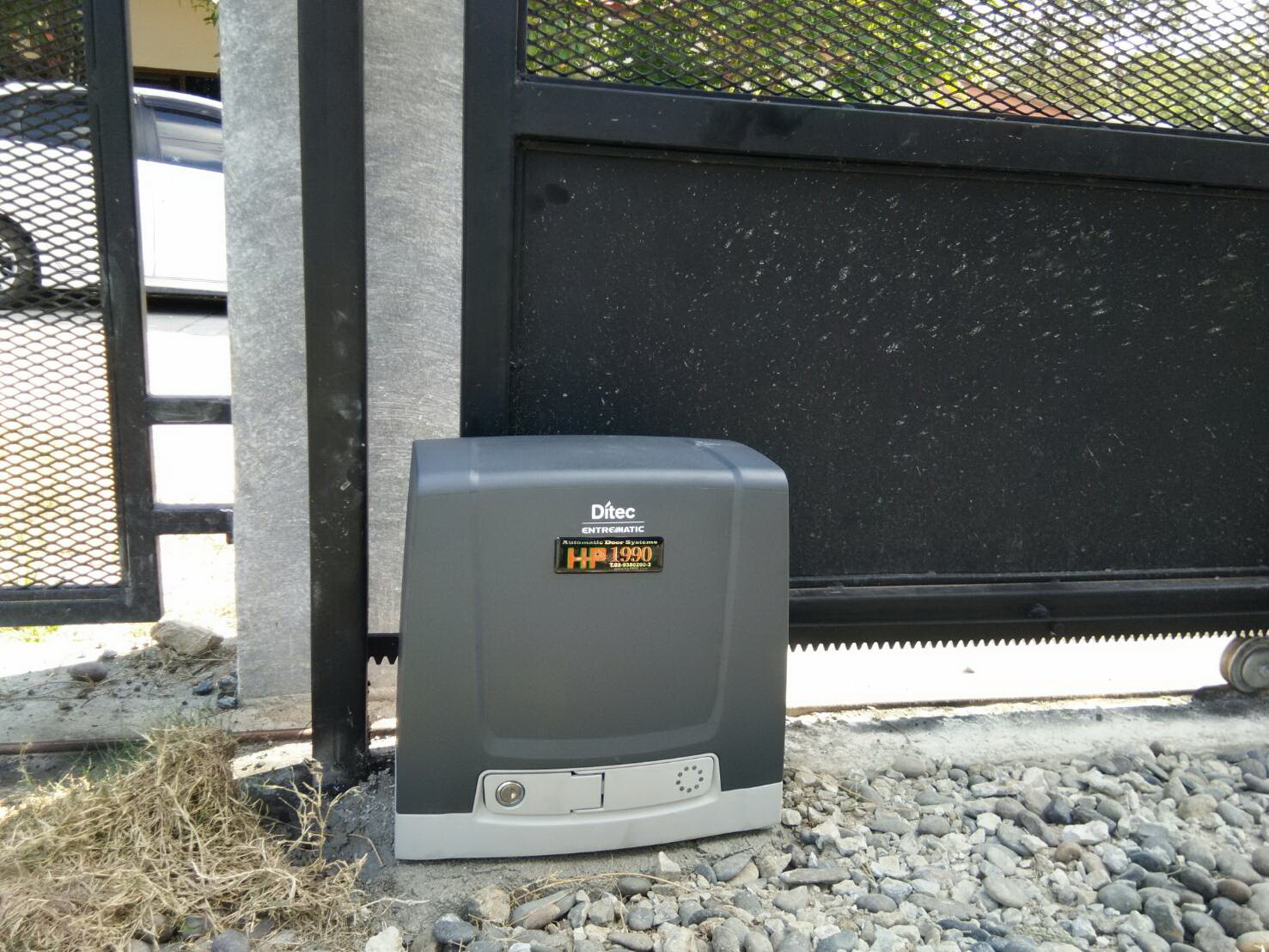 ประตูรีโมท ประตูอัตโนมัติ สำหรับ ประตูรั้วบานเลื่อนรุ่น NEOS 600 จากโรงงาน Ditec ,Italy รูปที่ 2
