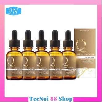 5 ขวด  Q Double Serum คิวเซรั่ม ของแท้ 100 ขนาด 30 ml.  1 ขวด รูปที่ 1