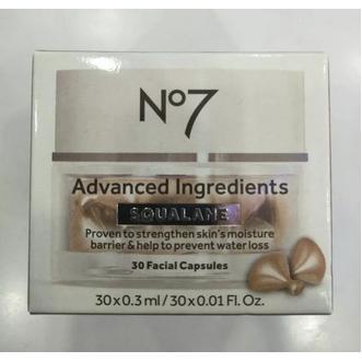 New!!! No7 Squalane 30 แคปซูล สูตรผิวชุ่มชื่น เรียบเนียน รูปที่ 1