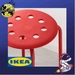 รูปย่อ เก้าอี้สตูล สีขาว สีแดง สีดำ มาริอุส อิเกีย Stool Chair MARIUS IKEA รูปที่3