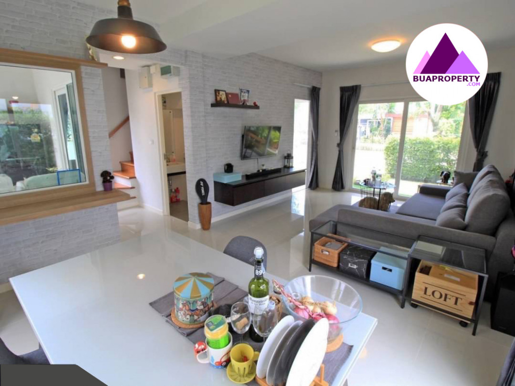 ขาย บ้านเดี่ยว สไตล์โมเดิร์น ราคาดี โครงการพฤกษ์ลดา สุวรรณภูมิ 106 ตรม. 52 ตร.วา เฟอร์นิเจอร์ครบ ตกแต่งภายในเท่ห์ดูมีสไตล์ รูปที่ 6