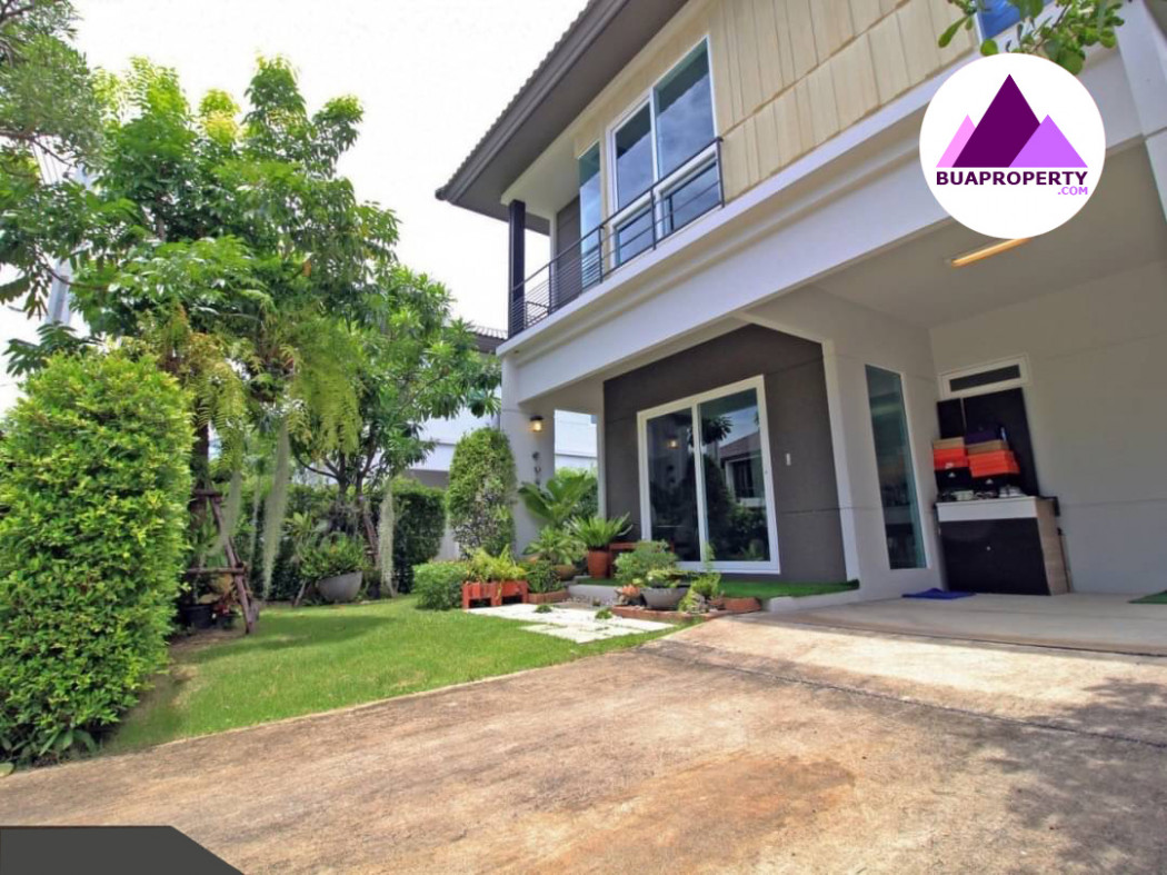 ขาย บ้านเดี่ยว สไตล์โมเดิร์น ราคาดี โครงการพฤกษ์ลดา สุวรรณภูมิ 106 ตรม. 52 ตร.วา เฟอร์นิเจอร์ครบ ตกแต่งภายในเท่ห์ดูมีสไตล์ รูปที่ 2