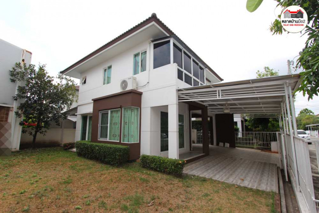 ขาย บ้านเดี่ยว บ้านเดี่ยวหลังมุมด้านใน ก่ออิฐมอญทั้งหลัง สีวลี สุวรรณภูมิ 270 ตรม. 67.5 ตร.วา รูปที่ 4