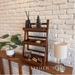 รูปย่อ ชั้นวางของ ชั้นวางของไม้สัก ชั้นวางของมินิมอล Floor drop tree shelf teakwood รูปที่2