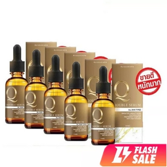 ⚡️ Flash sale ⚡️ 5 ขวด Q Double Serum เซรั่มคิว Q serum คิวเซรั่ม แท้ 100 รูปที่ 1