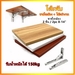 รูปย่อ 2pcs stainless steel folding tripod wallmounted folding table frame saves space 8101214 inch shelf can support 150 kg รูปที่1