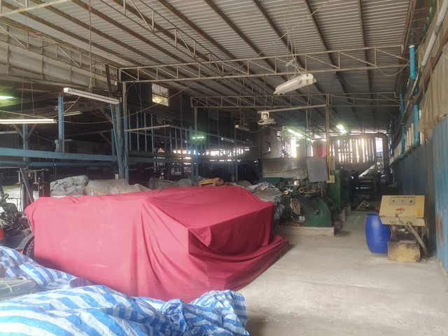 M6597ขายโรงงานฟอกหนัง 7 ไร่ พื้นที่สีม่วง  พร้อมใบ รง.4 จำนวน 2 ใบ รองรับอุตสาหกรรมหนัก รูปที่ 1