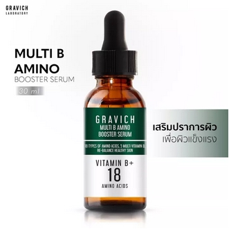 Gravich Multi B Amino Booster Serum 30 ml เซรั่มฟื้นฟูผิว ซ่อมผิวโทรม เสริมความแข็งแรง รูปที่ 1