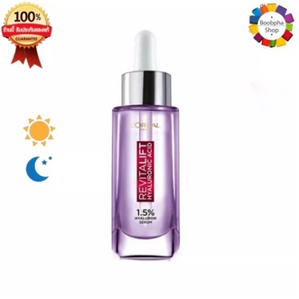 ✅ LOreal Paris Revitalift Hyaluronic Acid Serum 30 ml. ลอรีอัล ปารีส รีไวทัลลิฟท์ ไฮยาลูรอนิค แอซิด เซรั่ม 30 มล. ครีมลอรีอัล เอสเซนส์ HA SERUM ไฮยาลูรอน ครีมทาหน้า รูปที่ 1