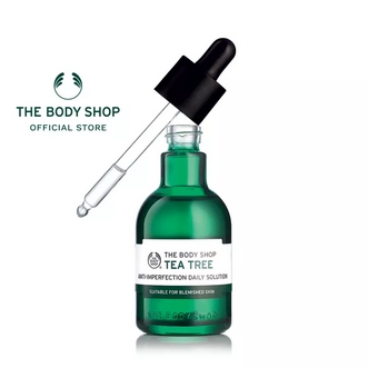 THE BODY SHOP TEA TREE ANTIIMPERFECTION DAILY SOLUTION 50ml. เดอะบอดี้ ช็อป ที ทรี แอนติอิมเพอร์เฟคชัน แดรี่ โซลูชั่น เซรั่มบำรุงผิวหน้า รูปที่ 1