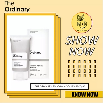 The Ordinary Salicylic Acid 2 Masque  50ml. มาสก์ทำความสะอาดผิว Salicylic Acid Blackhead Cuticle Deep Cleansing New Skin รูปที่ 1