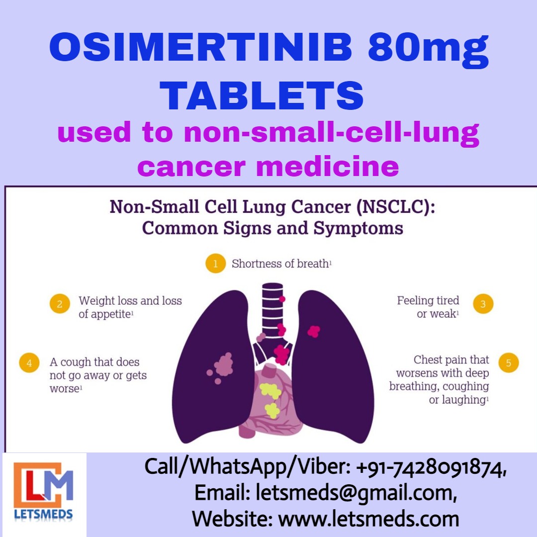 รูปภาพ Osimertinib 80mg Tablets Wholesale Supplier in USA UAE Singapore